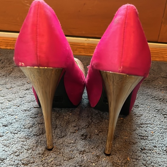 Qupid hot pink heels 7 - Picture 5 of 7